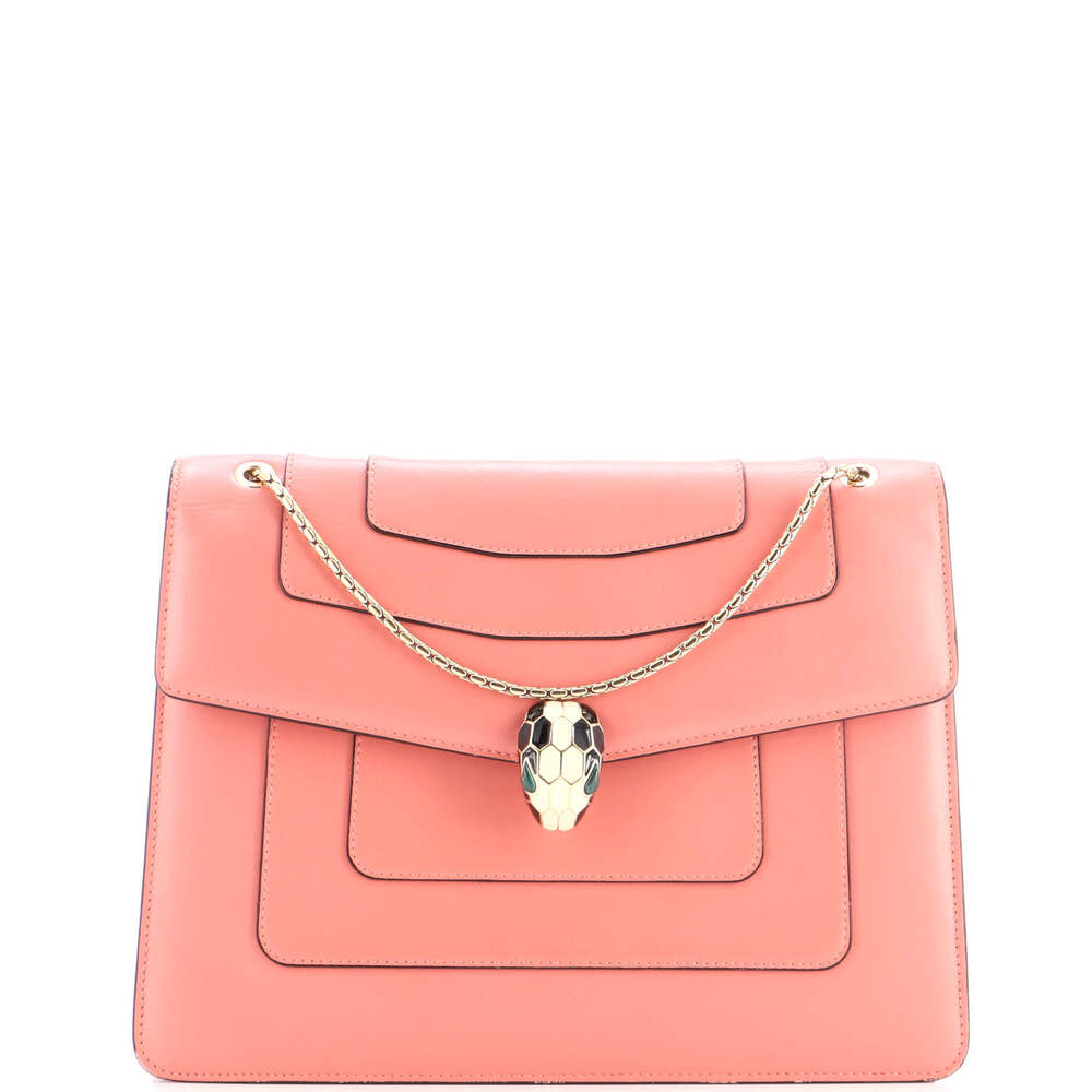 Bvlgari Medium Serpenti Forever Square Shoulder Bag